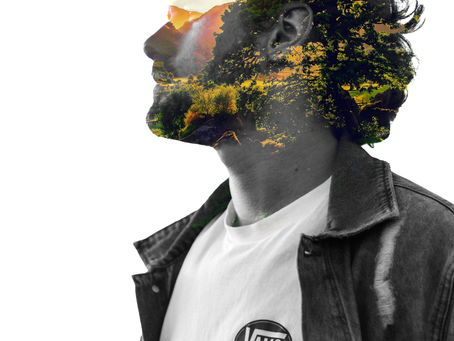 Efecto doble exposición 