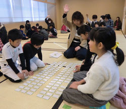 勝山地区子ども百人一首大会