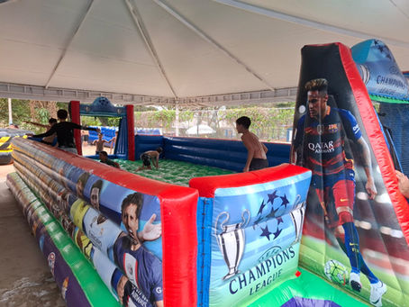 Aluguel de Futebol de Sabão em São Paulo – Diversão Garantida para Festas e Eventos!