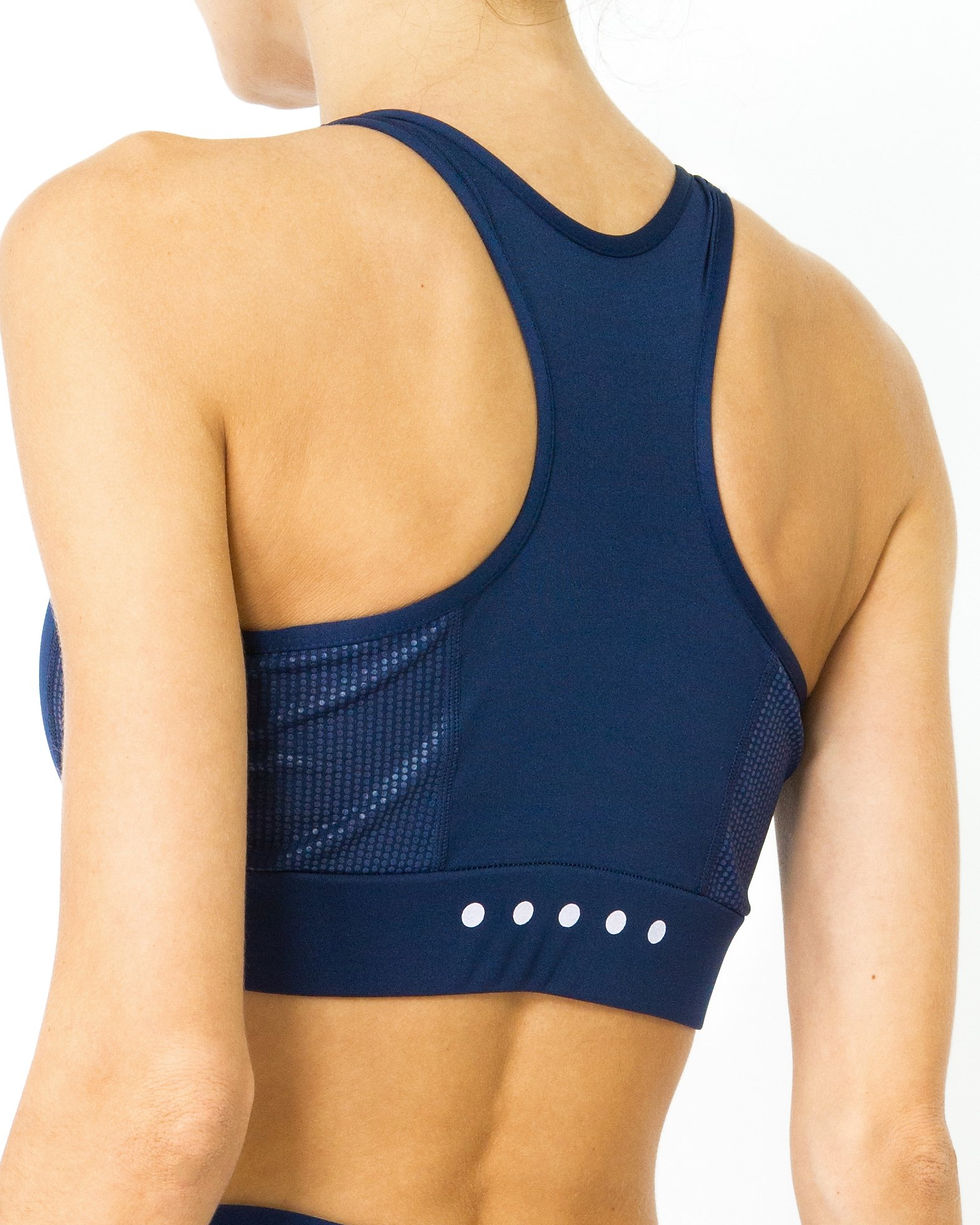 Thumbnail: Ashton Sports Bra - Navy Blue