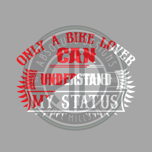 ONLY A BIKE LOVER CAN UNDERSTAND MY STATUS