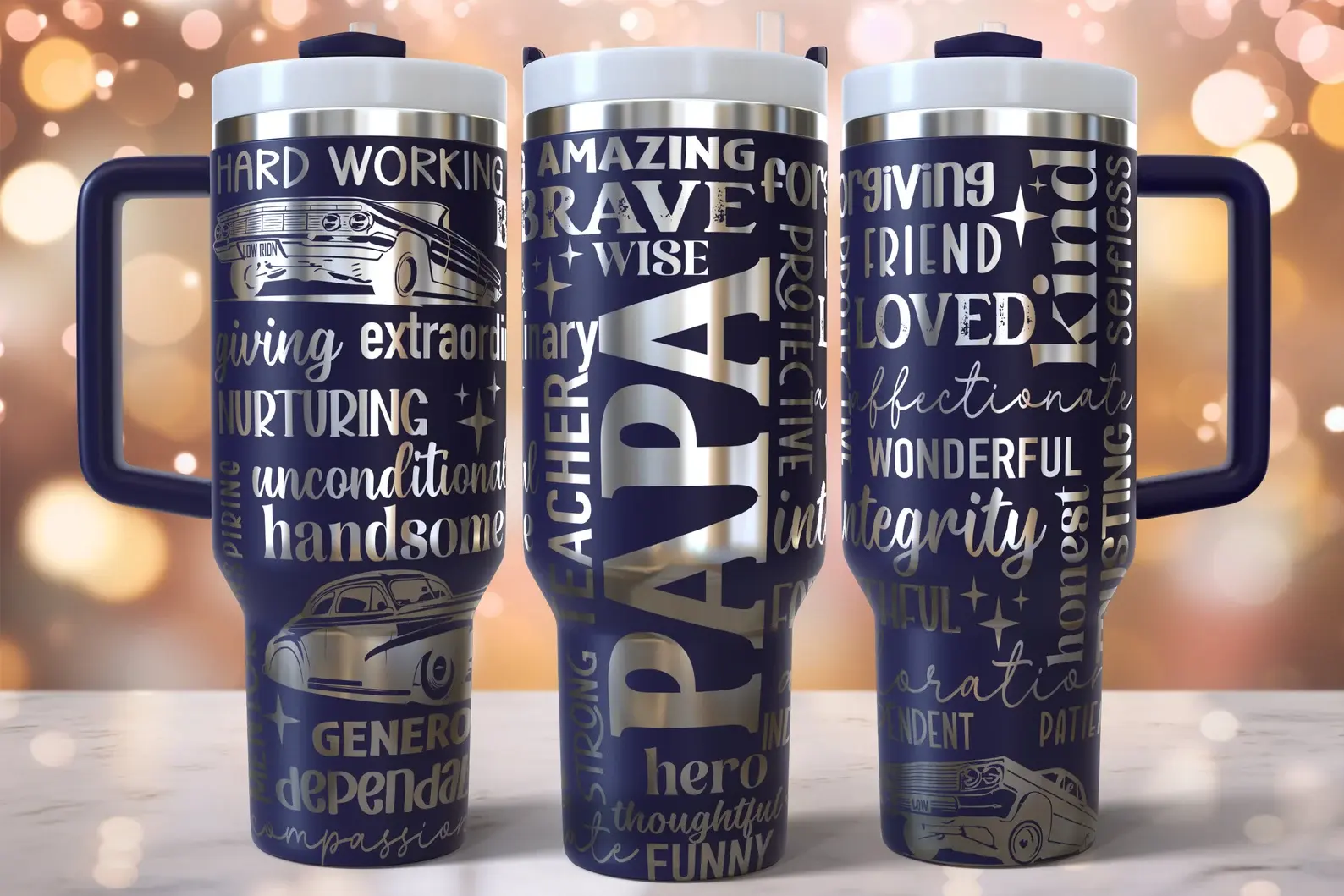 PAPA DESIGN TUMBLER 40 OZ