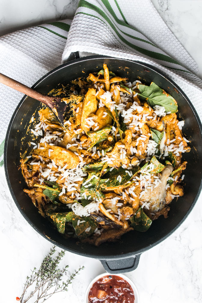 Char Khumbi Woodland Mushroom Curry