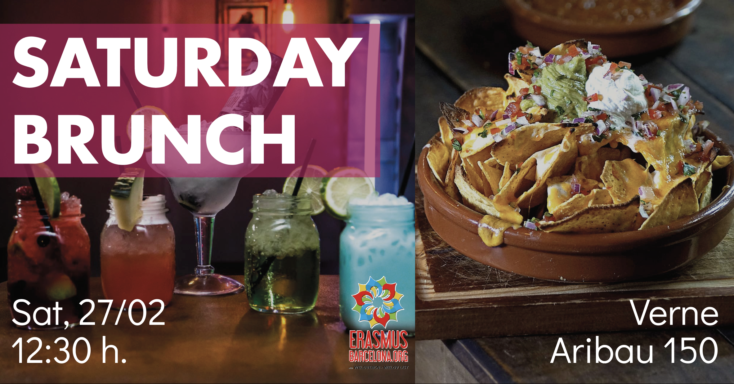 Saturday 27th Brunch @ Verne/SodaBus (Aribau 150)
