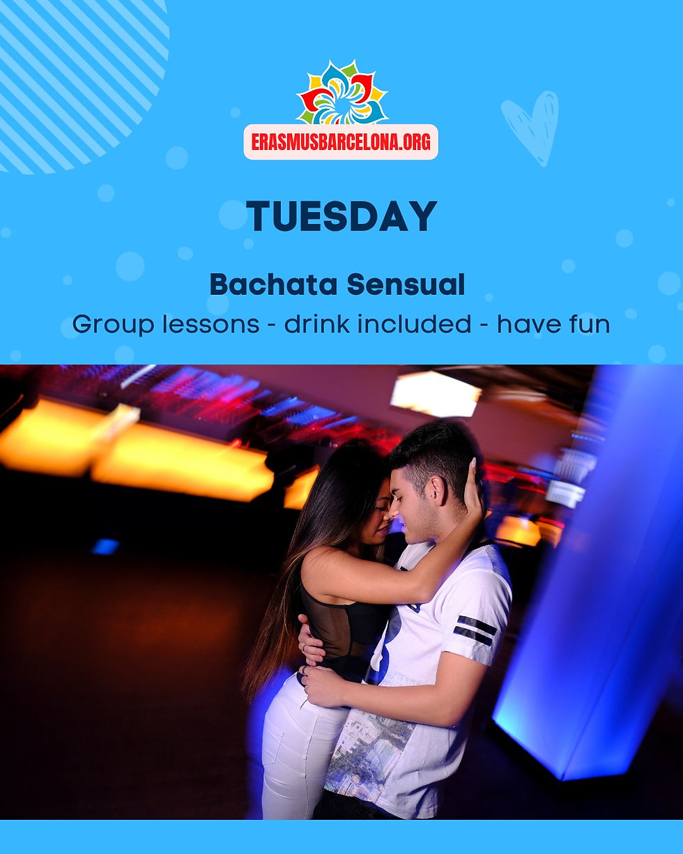Tuesday Bachata Sensual Lessons Erasmus meetup