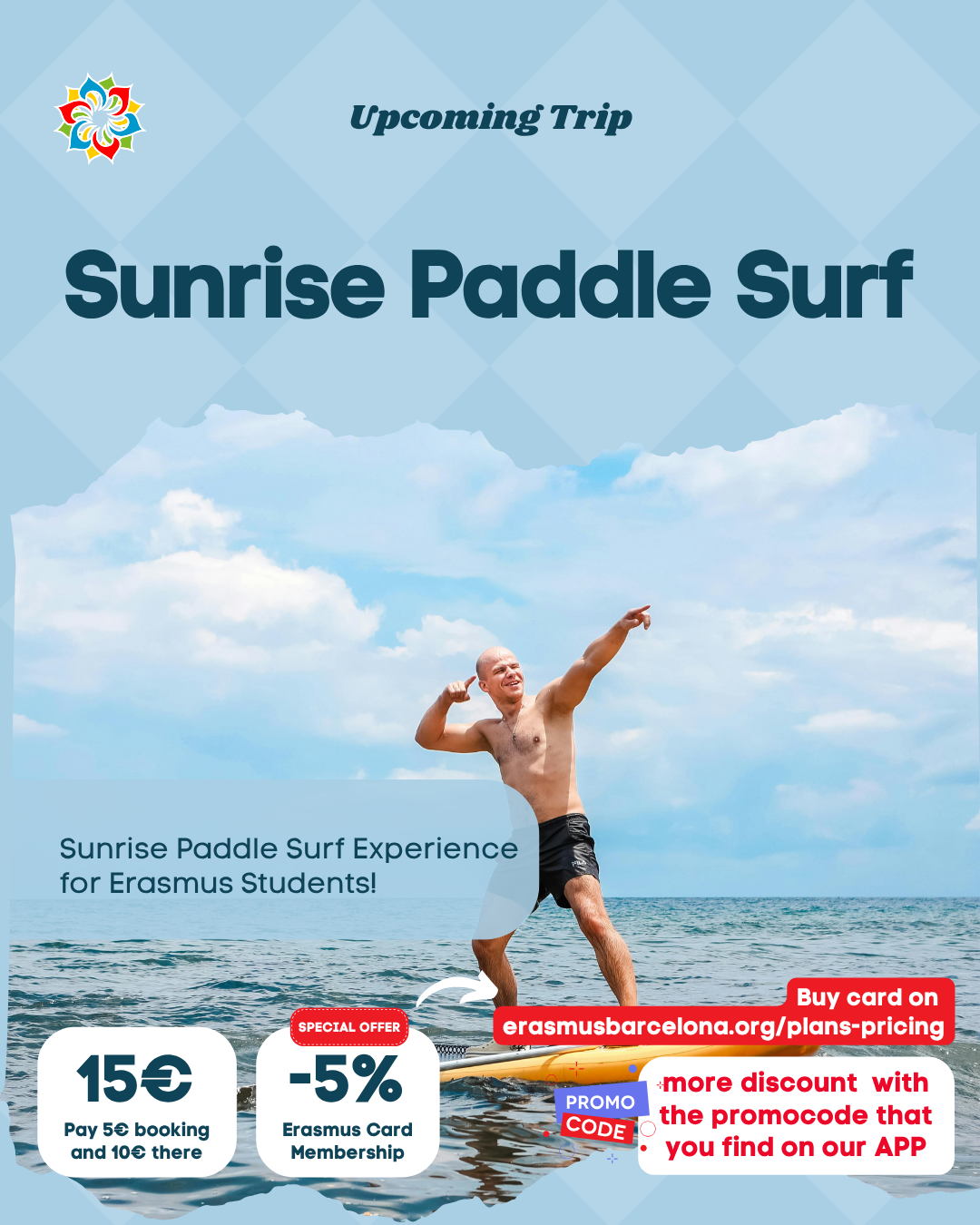 Sunday Sunrise Paddle surf Adventure 