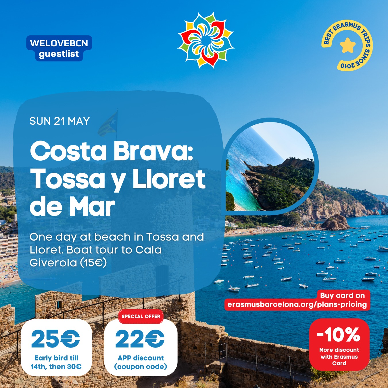 Costa Brava trip: Tossa & Lloret de mar    