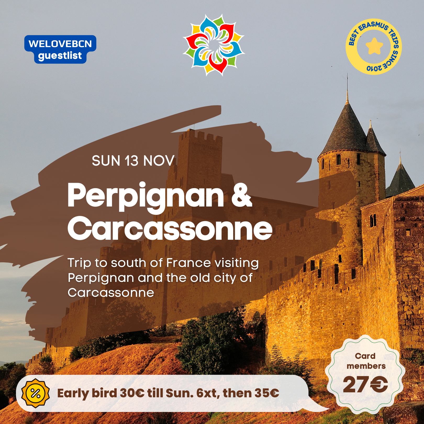 Trip to Carcassonne and Perpiñan