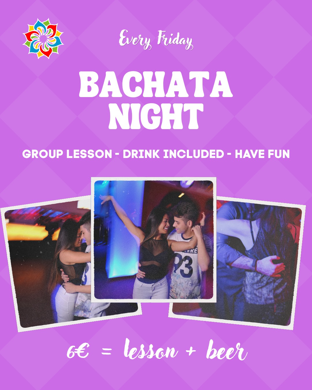 Friday Bachata Lessons Erasmus meetup