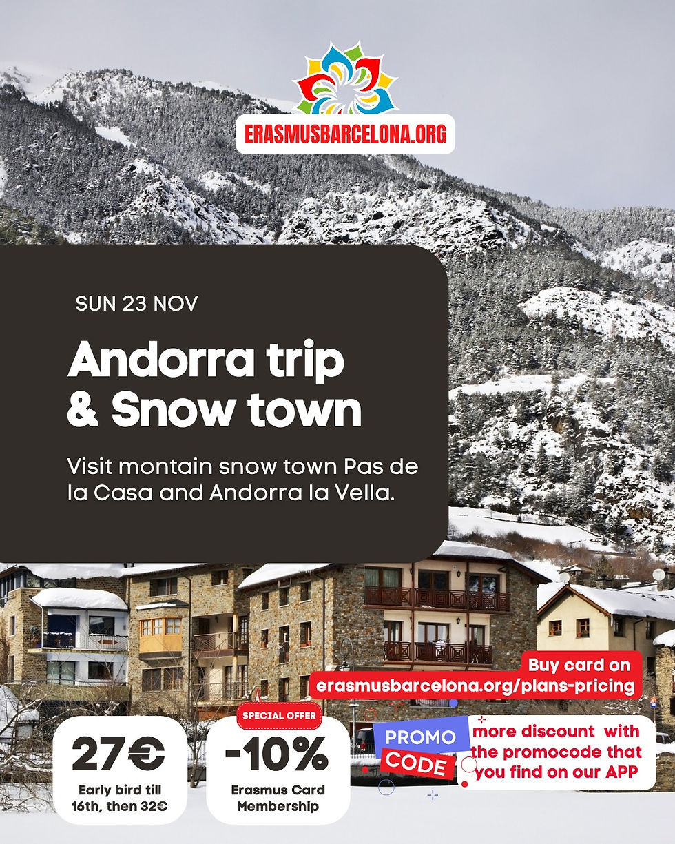 Andorra trip & Pas de la casa snow town