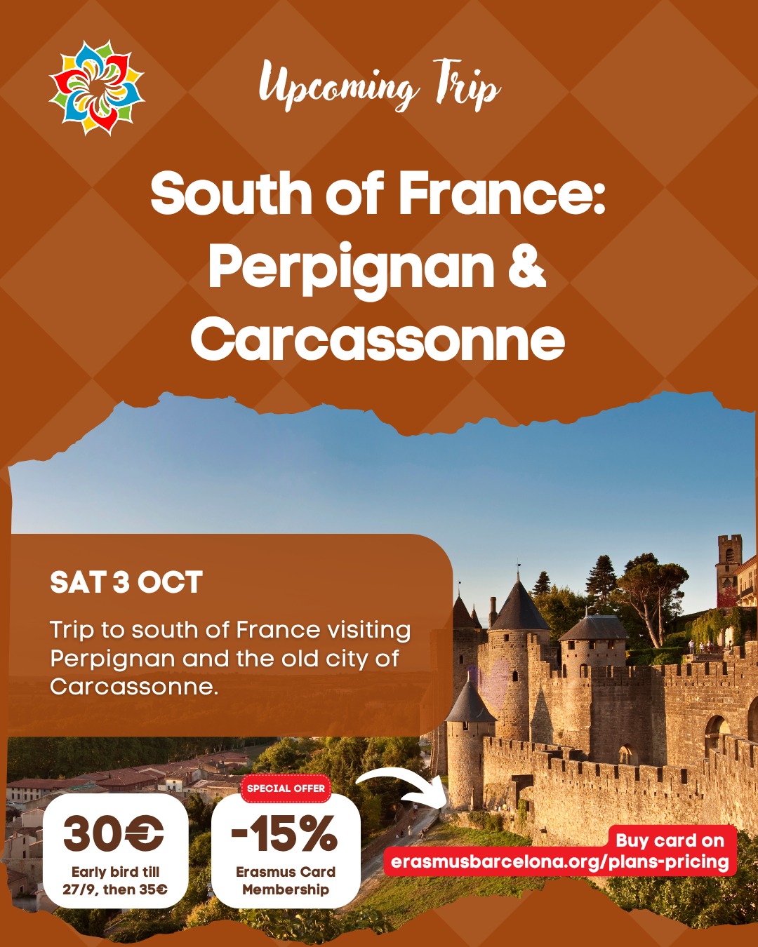 Trip to South of France: Carcassonne and Perpignan