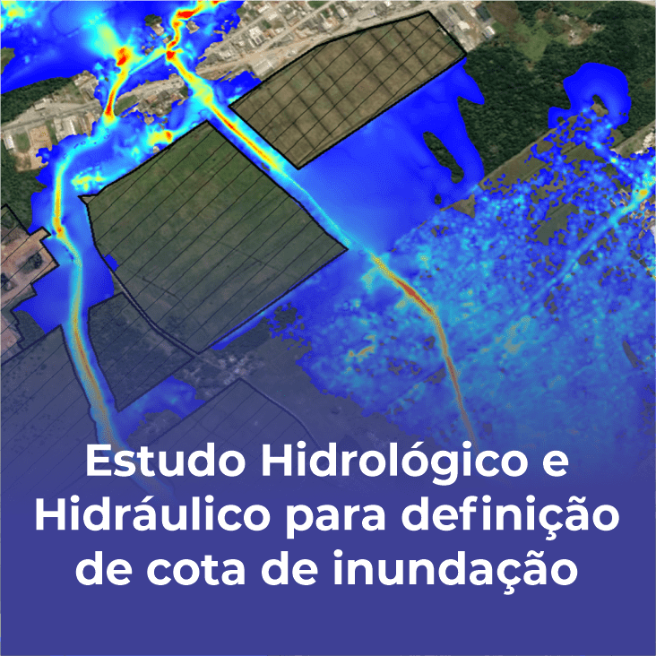 case 01 - Estudo Hidrológico e Hidráulico para definição de cota de Inundação