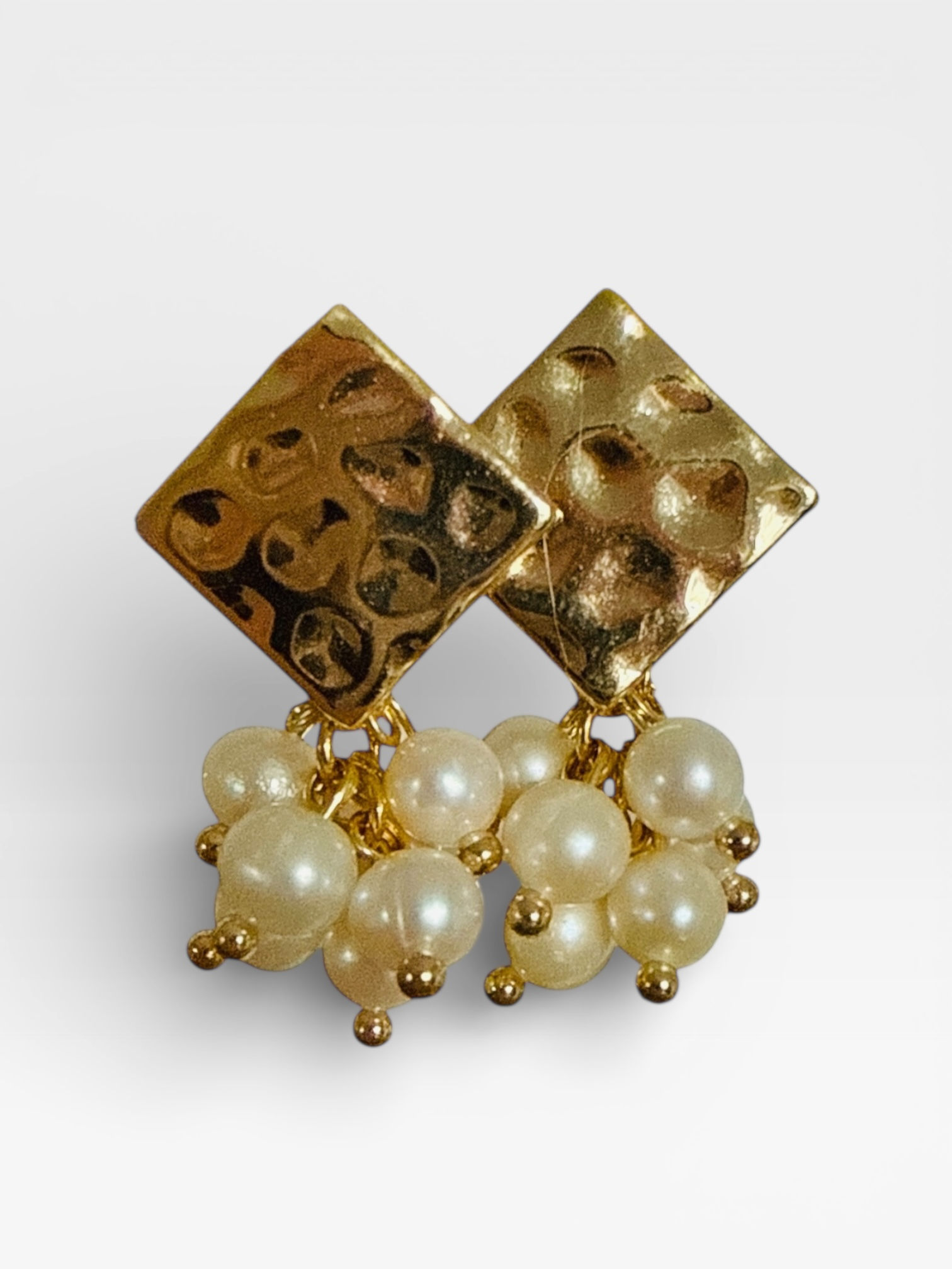 Boucles d'oreilles Losange Magnolia