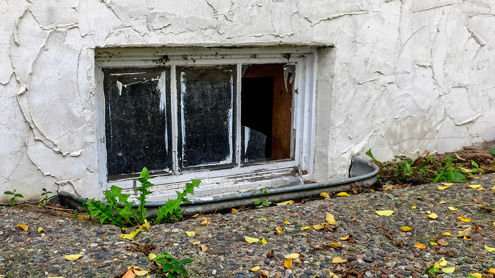 Old Leaky Basement Window