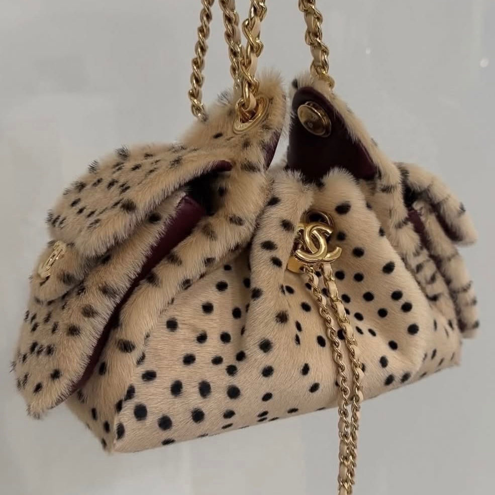 Cheetah Print Bucket Bag