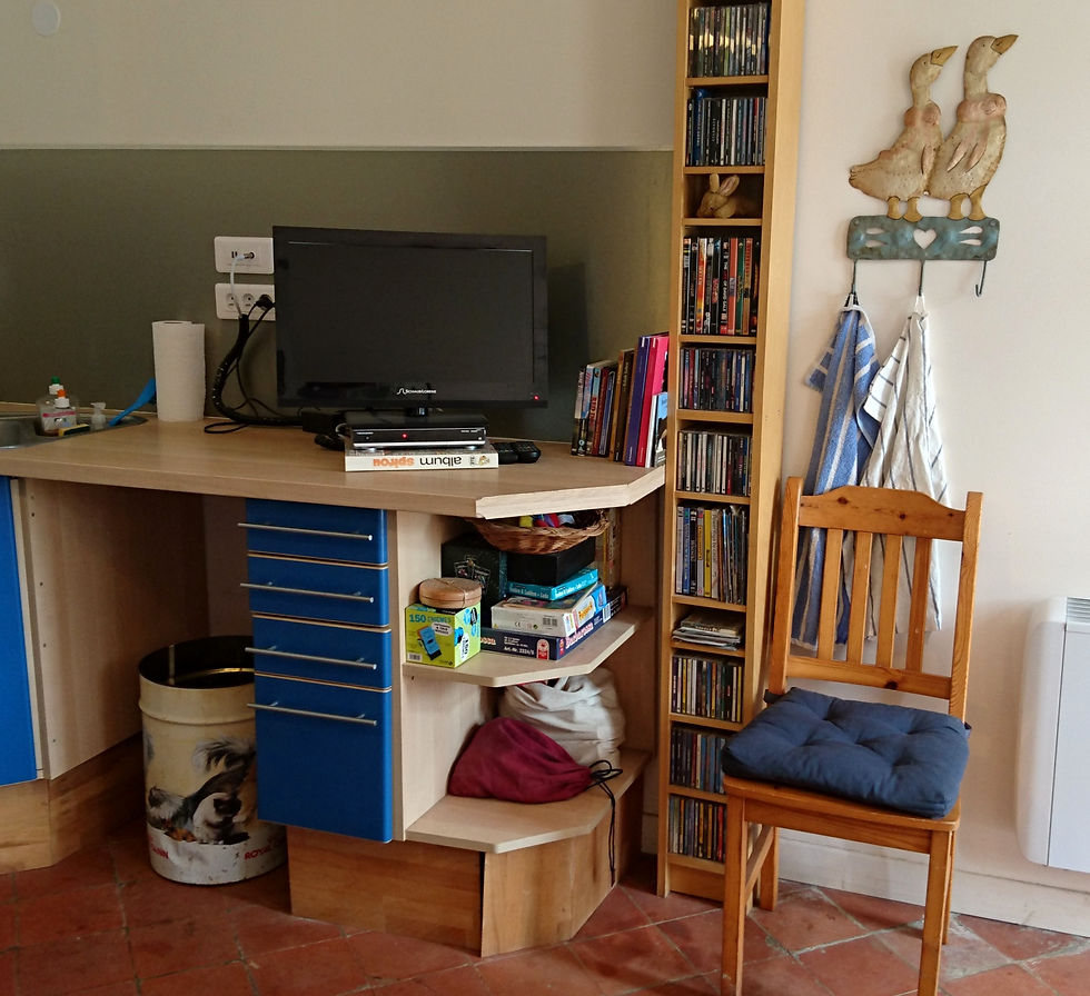 Guest-house: kitchen