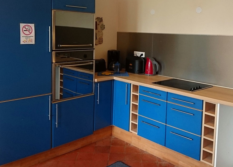 Guest-house: kitchen