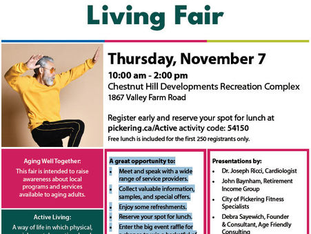 Aging Well Together Information & Active Living Fair