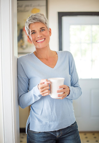 Portrait of Grey Haired Woman