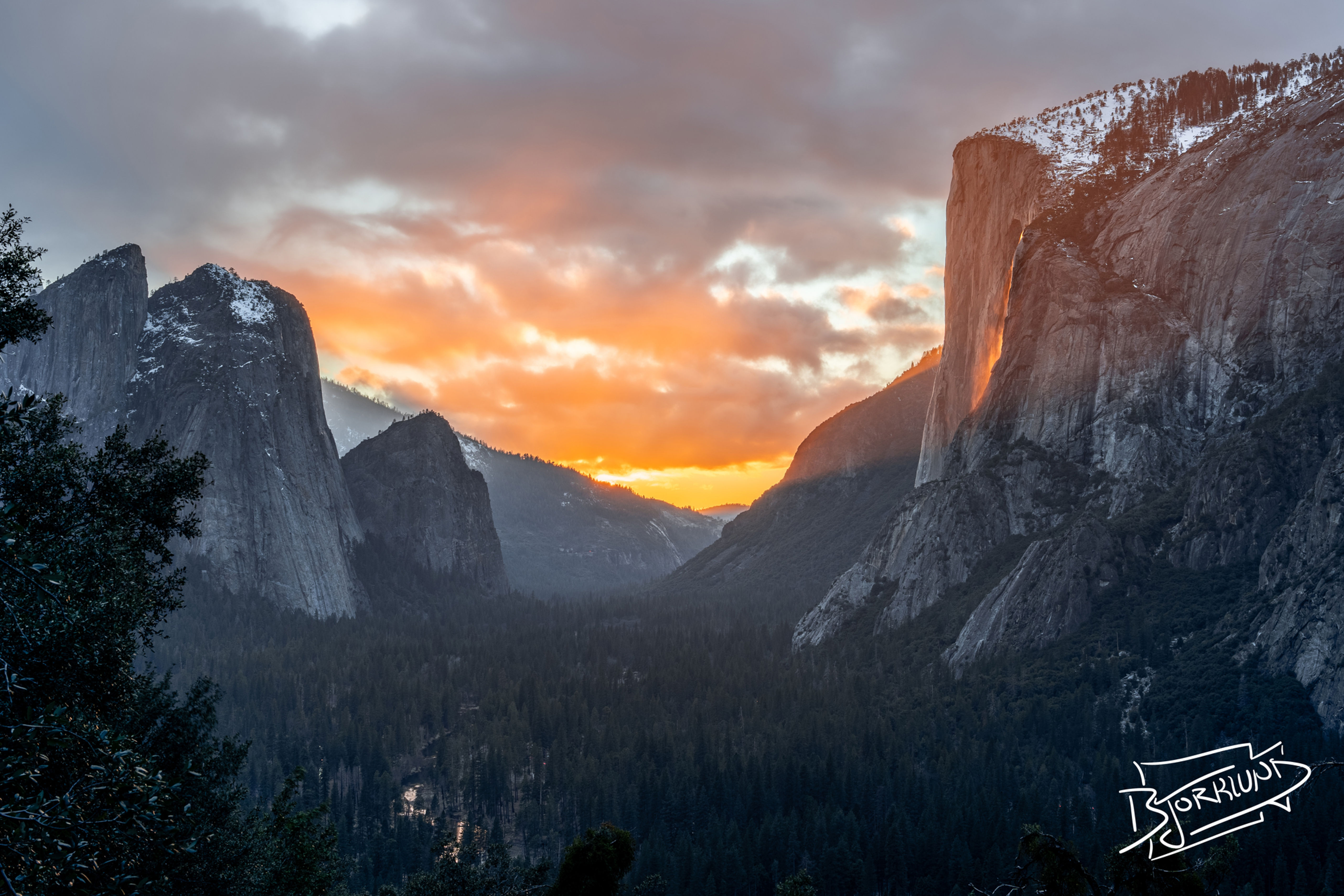 Fire Fall, Yosemite, 2025