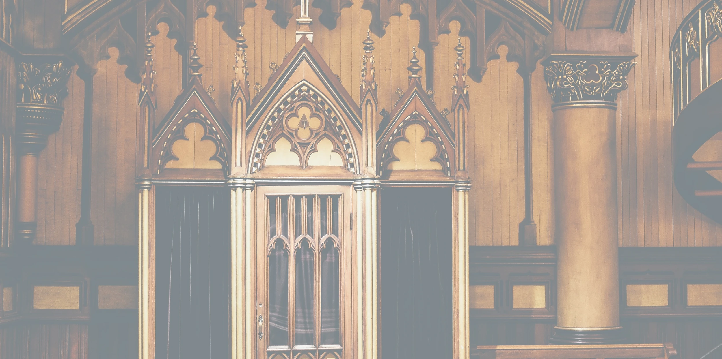 Confessional stall
