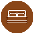 Icon image of bed for StayatLex Accomodations
