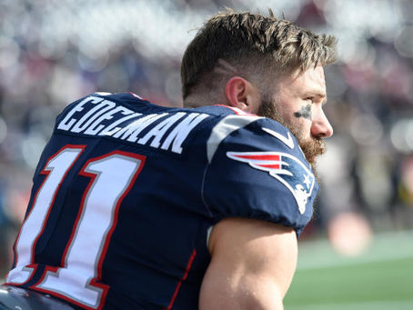 Former Patriot Wide Receiver Julian Edelman will be joining FOX Sports as an analyst for NFL Sunday