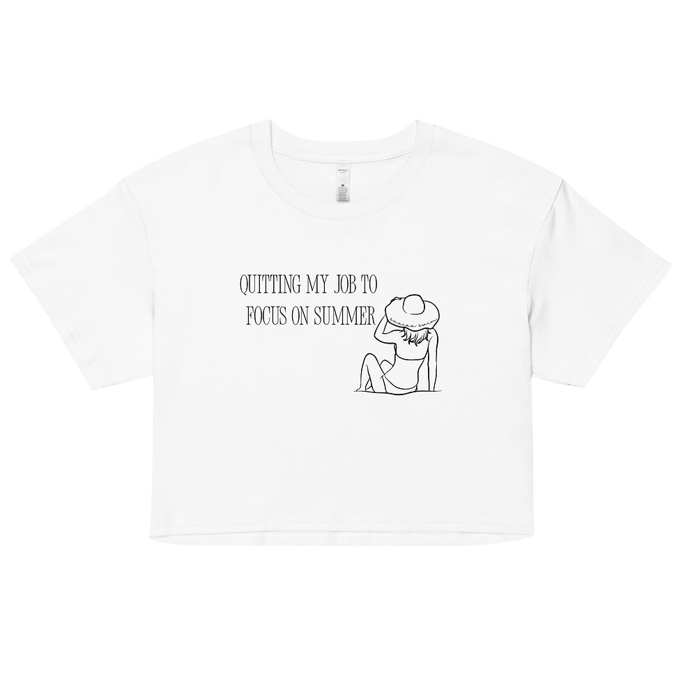 Thumbnail: Quitting My Job Crop Top