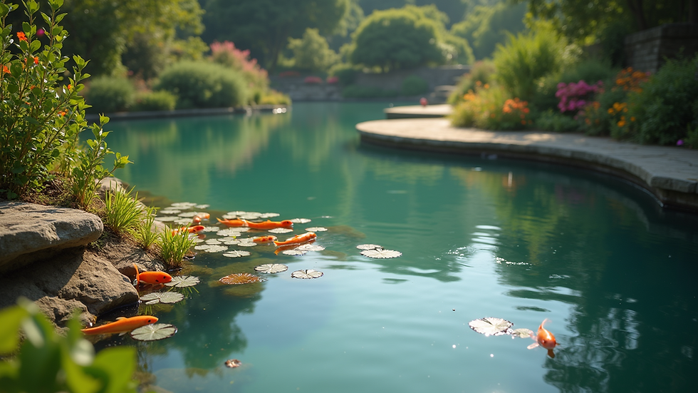 Benefícios de lagos ornamentais para propriedades residenciais