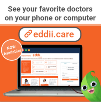 Introducing eddii.care: Virtual care, NOW available on your web browser.