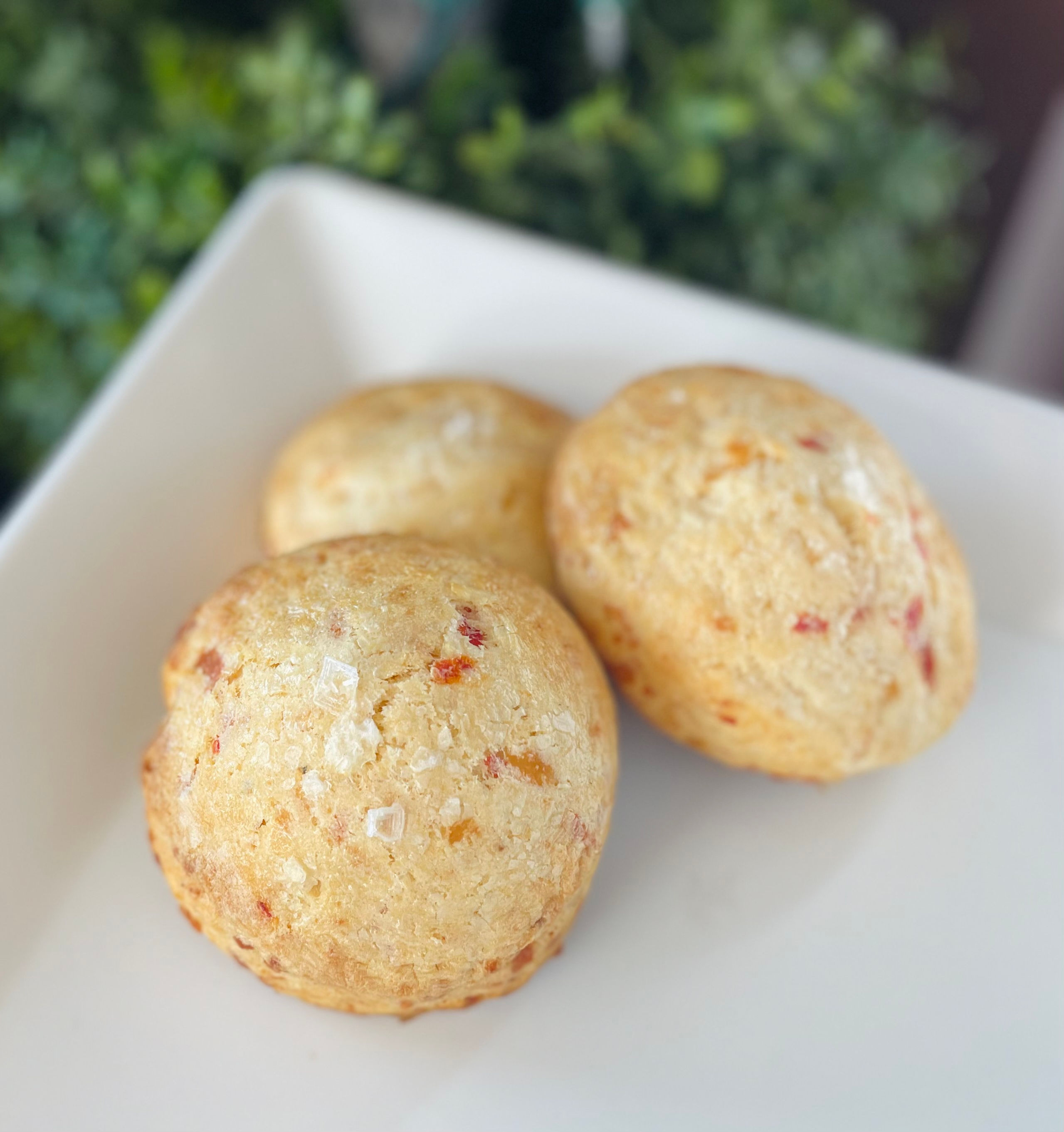 Roasted Pepper and Asiago Scone