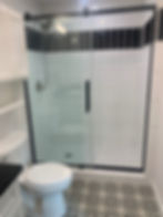 Remodeled shower and tile completed by FreemanMade