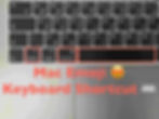 Mac emoji keyboard shortcut keys control command space apple