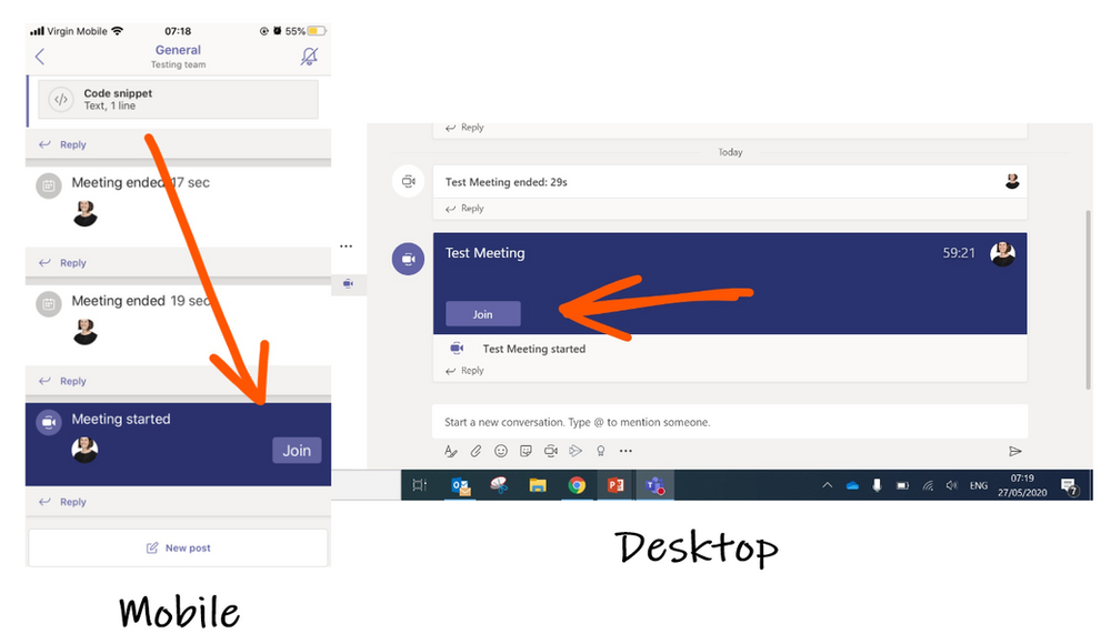 Set Up Microsoft Teams Meeting
