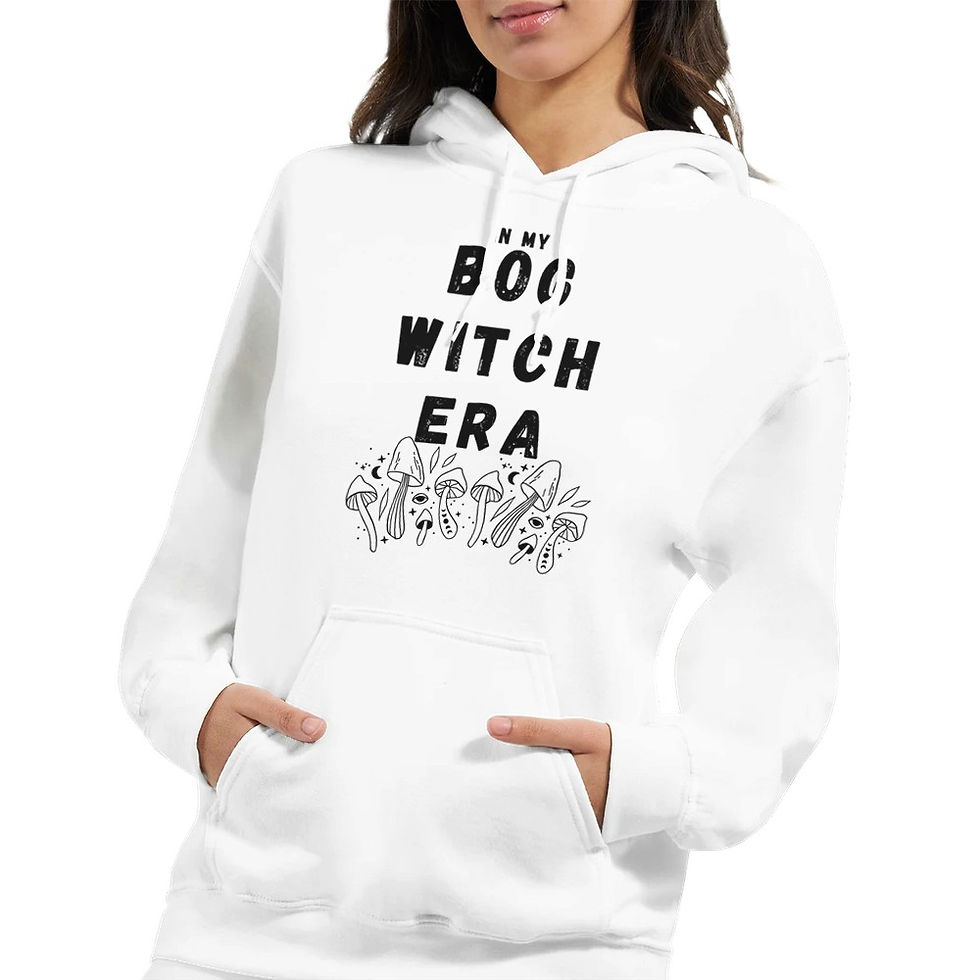 Thumbnail: Bog Witch Era Unisex Pullover Hoodie