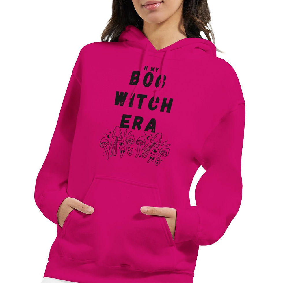 Thumbnail: Bog Witch Era Unisex Pullover Hoodie