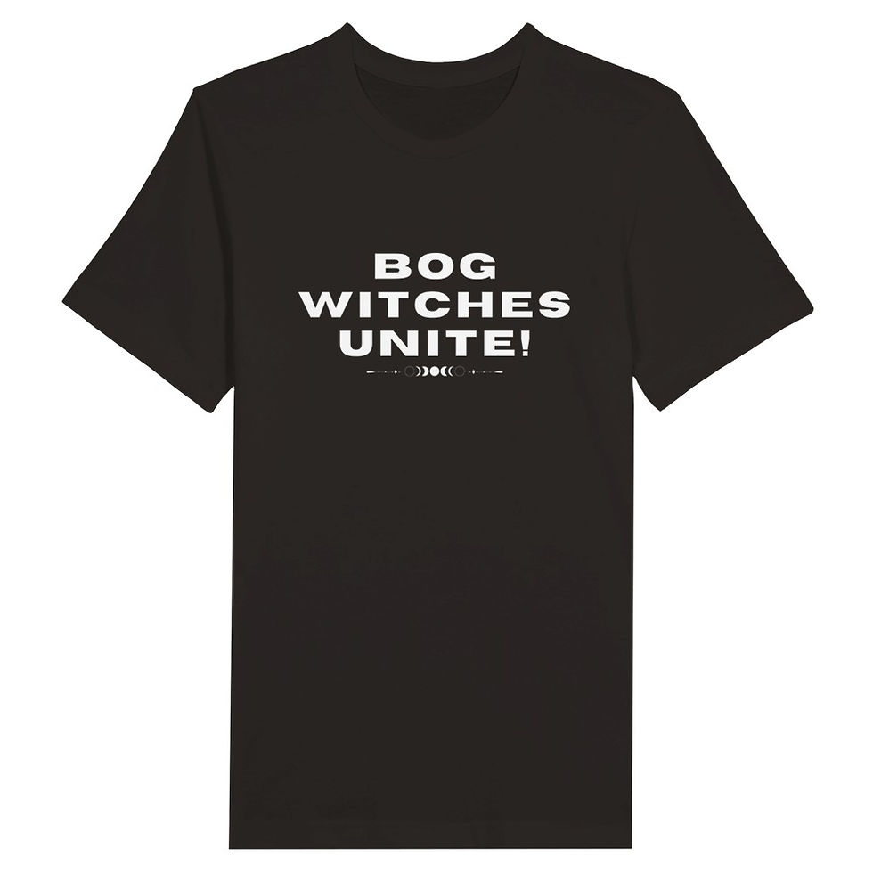 Thumbnail: Bog Witches Unite Crewneck T-shirt
