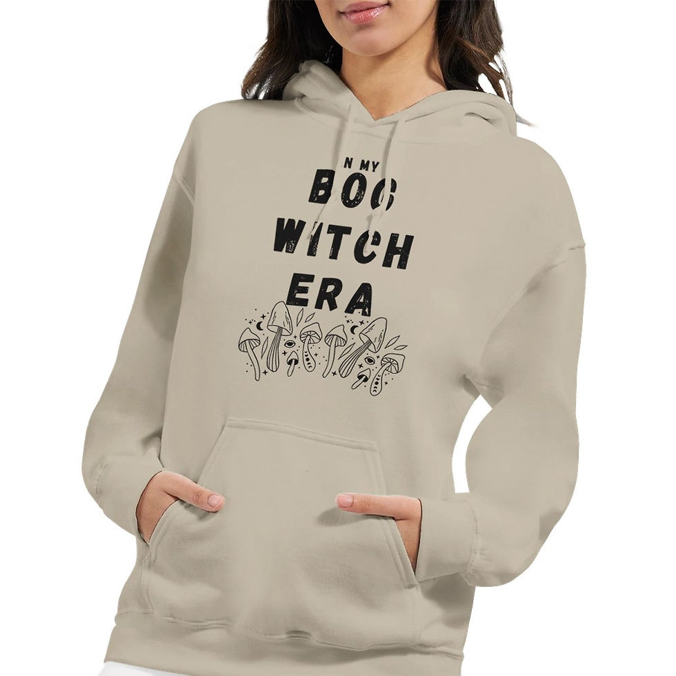 Thumbnail: Bog Witch Era Unisex Pullover Hoodie