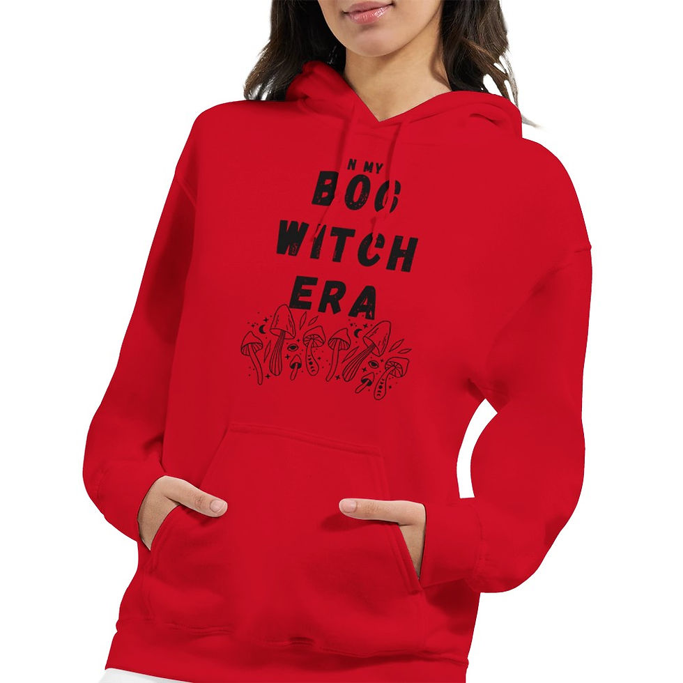Thumbnail: Bog Witch Era Unisex Pullover Hoodie