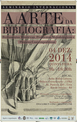 I Seminário Internacional A Arte da Bibliografia