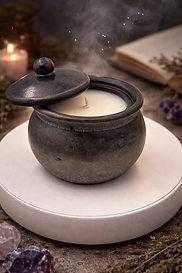Witches Brew Candle Cauldron