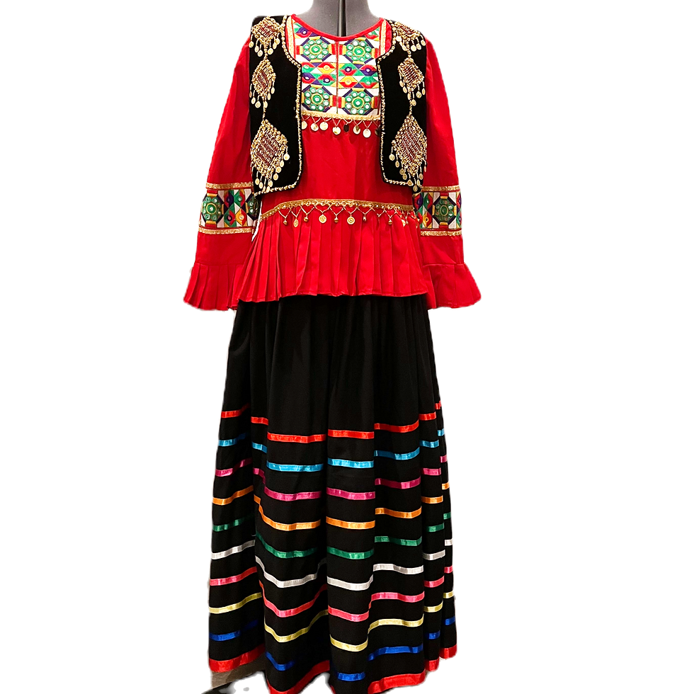 Heritage Flow Ribbon Skirt