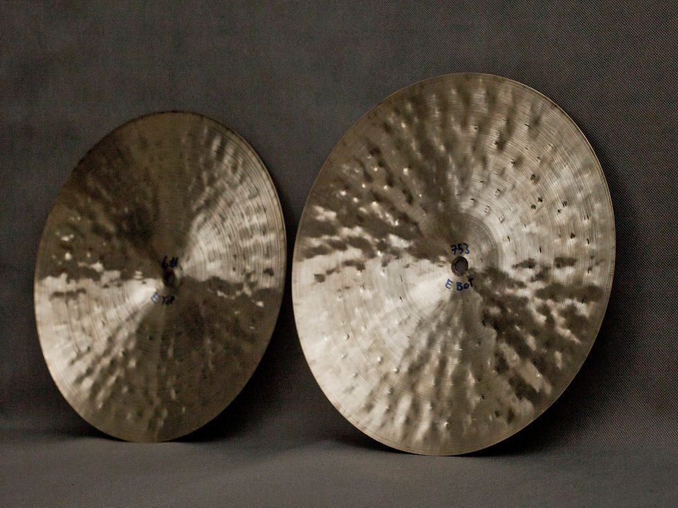 Thumbnail: 14" Hi-hats, 753 / 611 grams, B20