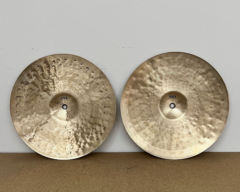 Thumbnail: 14" Hi-hats, 803 / 1203 grams, B20