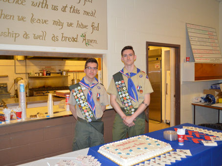 Two Troop 90 Scouts Earn the Rank of Eagle