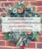 Luxury Christmas Wreath Workshop @LYMEFIELD GARDEN CENTRE, Broadbottom Sunday 16th Nov 10.30-1pm