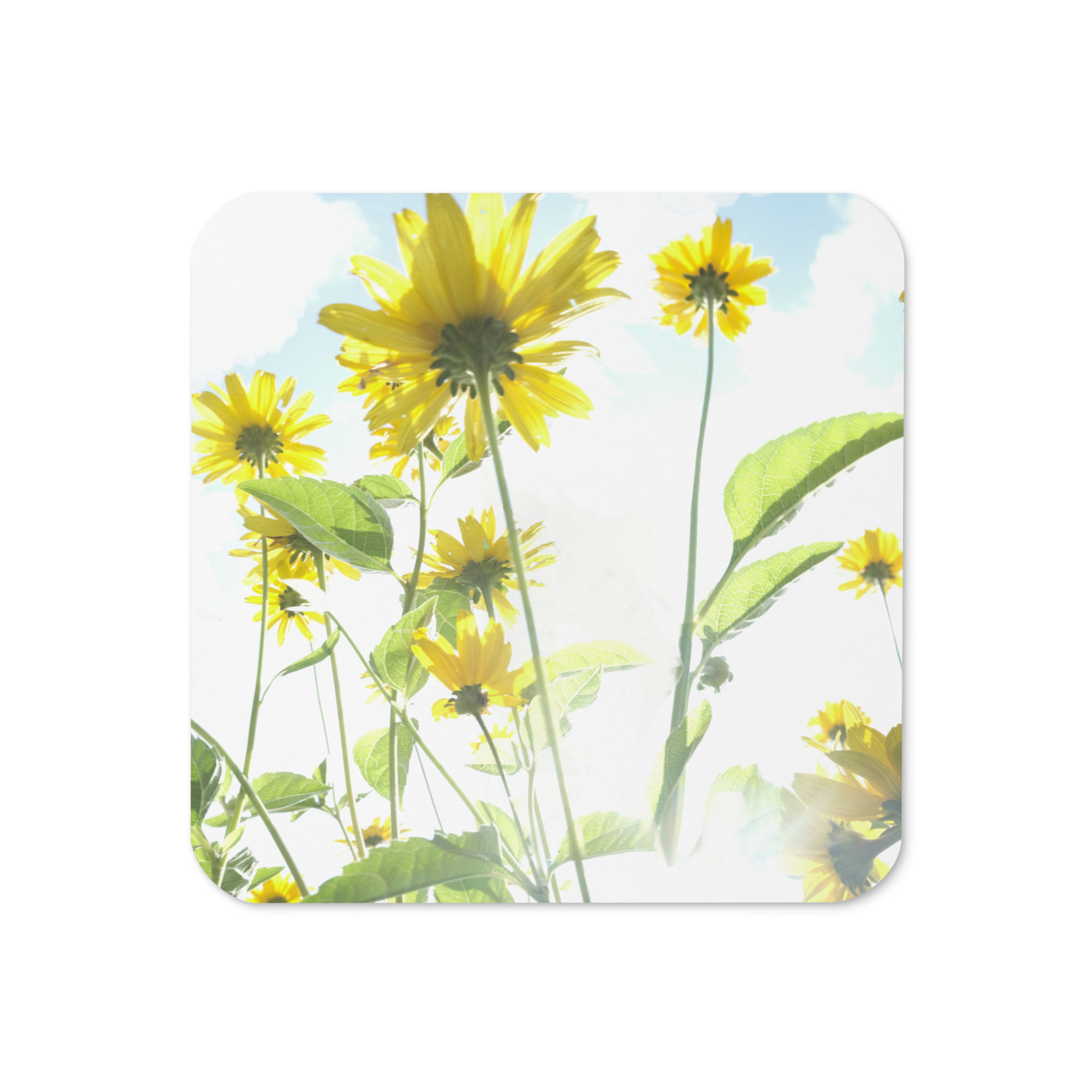 Sunny Sunflower Coaster – Brighten Your Table in Style