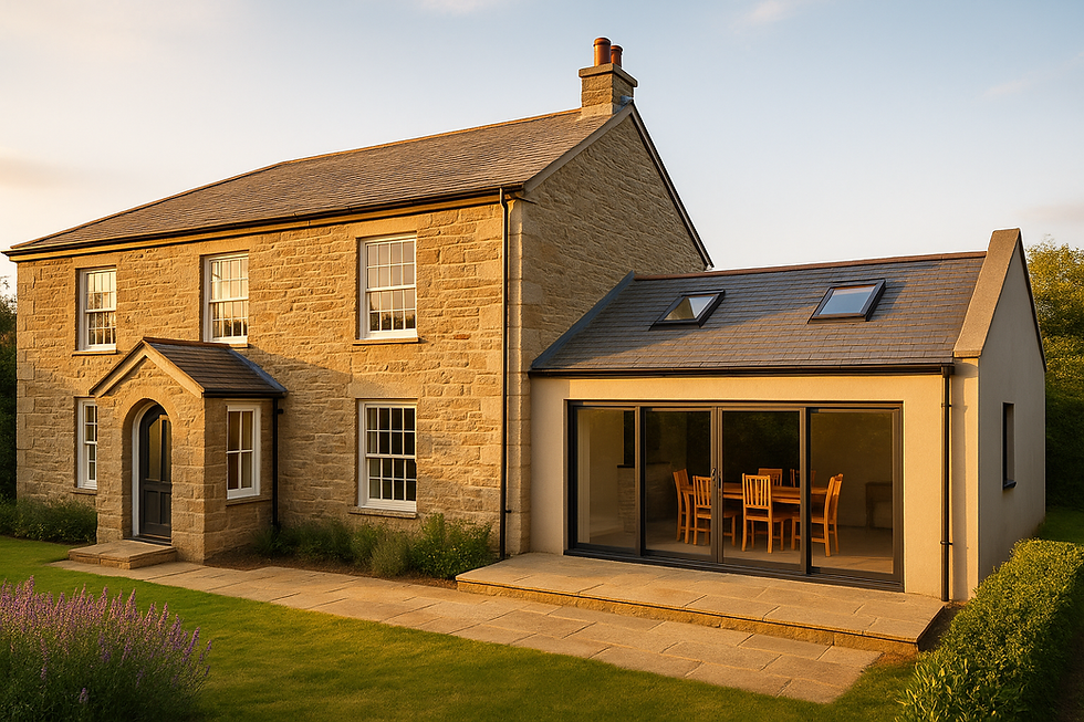 Traditional Cottage with Modern Extension (1)