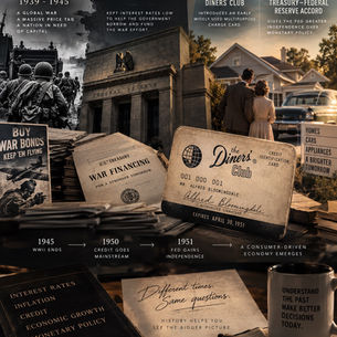 What Do WWII, the Fed & Credit Cards Have in Common?