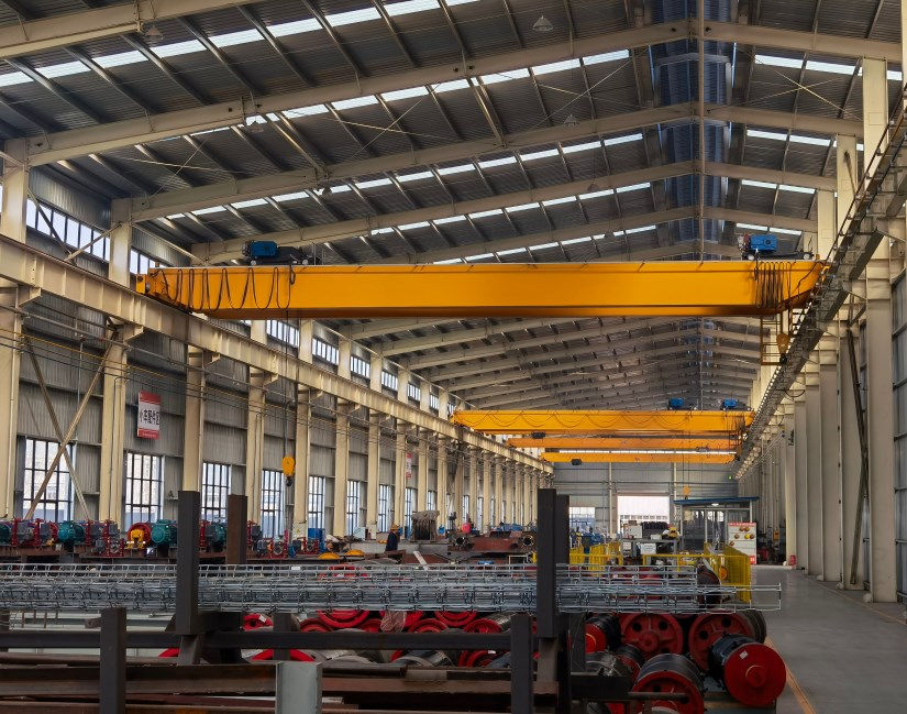 Overhead Crane in Factory